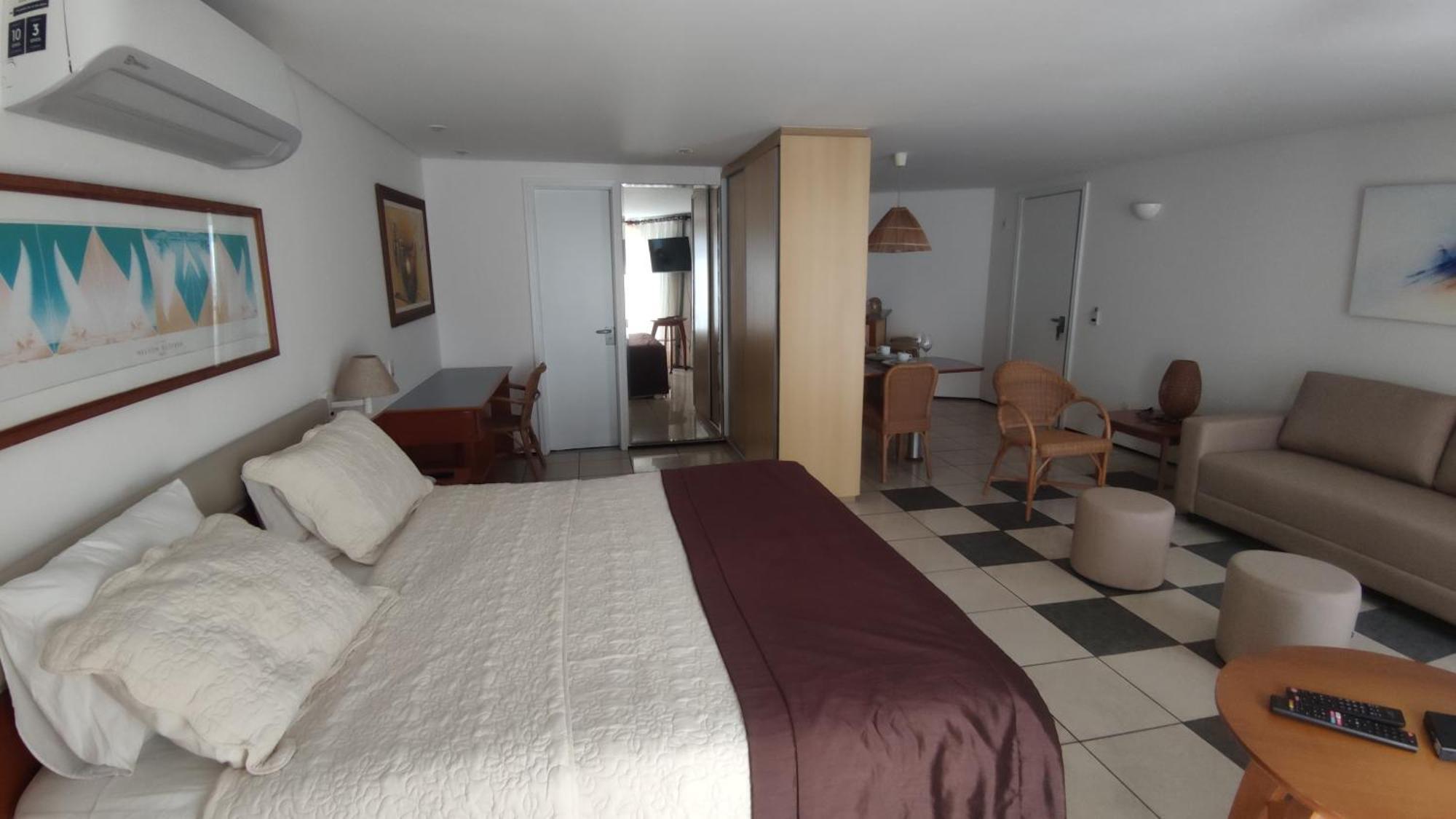 Iate Plaza - Flat 312 Particular Hotel Fortaleza  Bagian luar foto